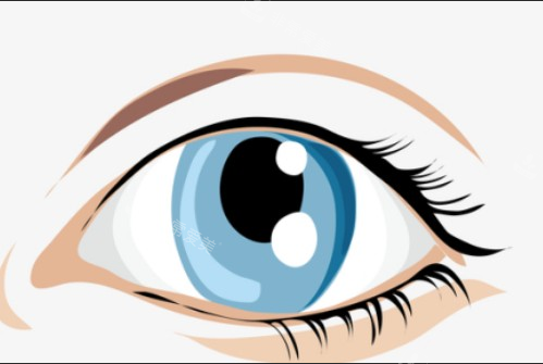 割雙眼皮失敗卡通圖