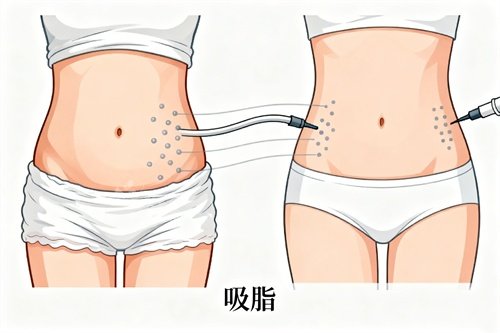腰腹部做吸脂塑形一览
