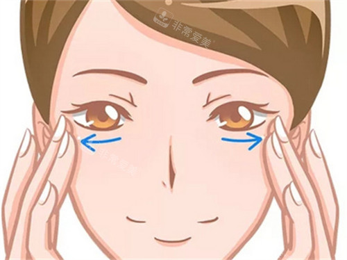眼部按摩护理