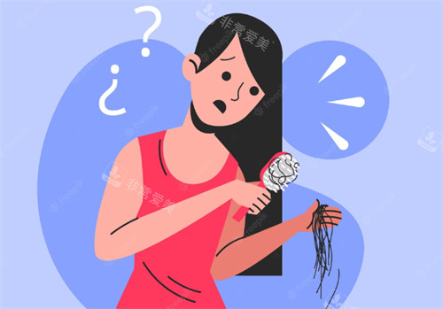 被脱发问题困扰的人图片 被脱发问题困扰的人图片