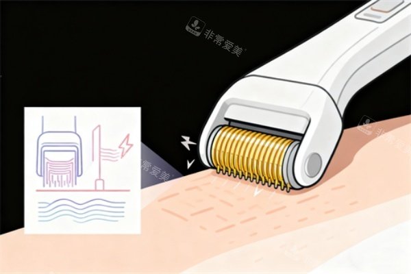 脱毛卡通展示图