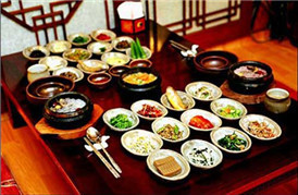 韩国传统套餐之韩定食