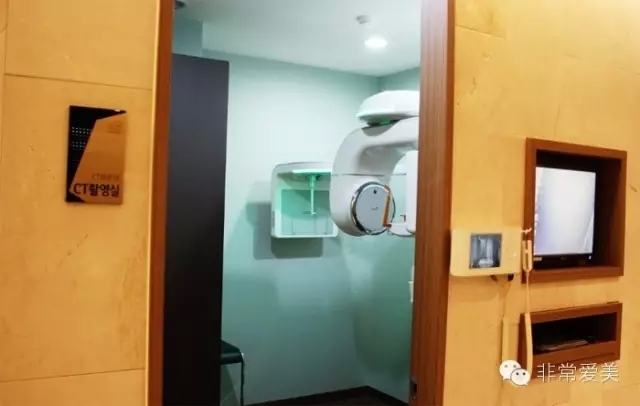 韩国MVP整形医院的3D-CT仪器