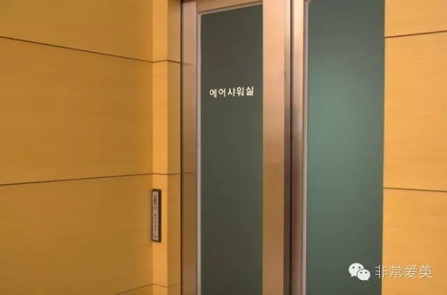 韩国TL整形医院手术室大门
