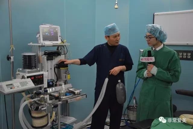 韩国灰姑娘整形外科全麻呼吸机实拍