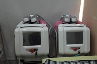 韩国SM整形外科医院冷冻治疗仪器照片