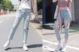 夏季女生牛仔裤怎么穿搭更时尚？