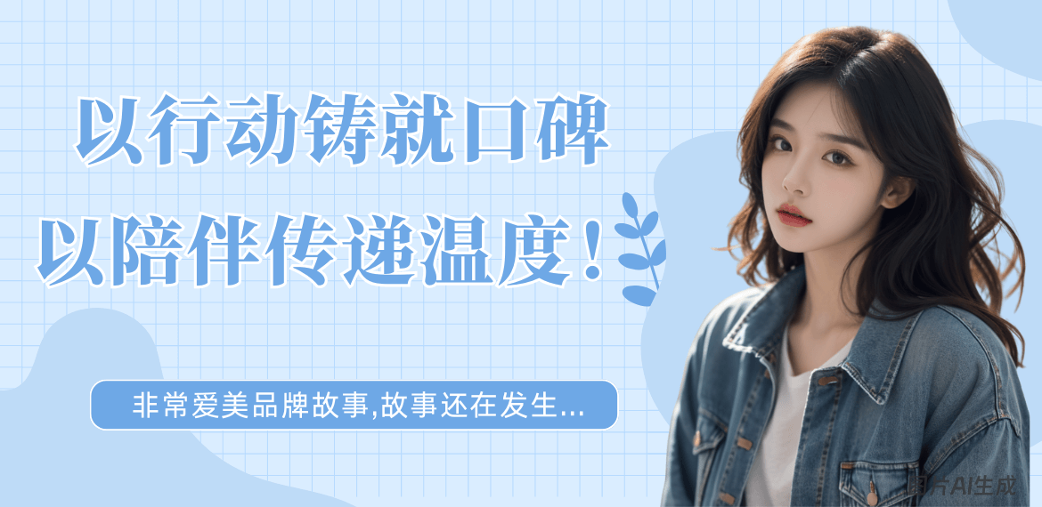 非常爱美品牌故事-以行动铸就口碑，以陪伴传递温度！