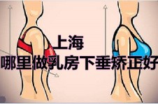 上海哪里能做乳房下垂矫正?伊莱美/艺星/华美技术好人气高!