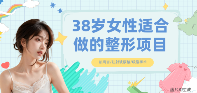 38岁女性适合做的整形项目：热玛吉/注射玻尿酸/吸脂手术受欢迎值得去做