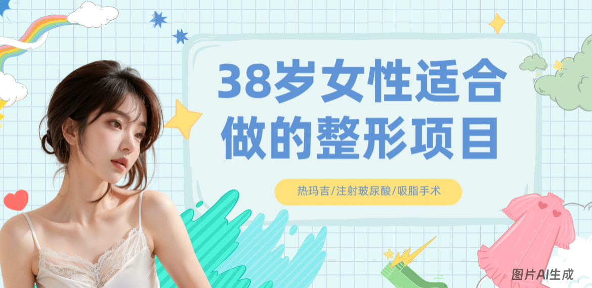 38岁女性适合做的整形项目：热玛吉/注射玻尿酸/吸脂手术受欢迎值得去做
