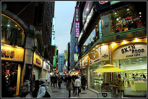 韩国旅游购物攻略明洞
