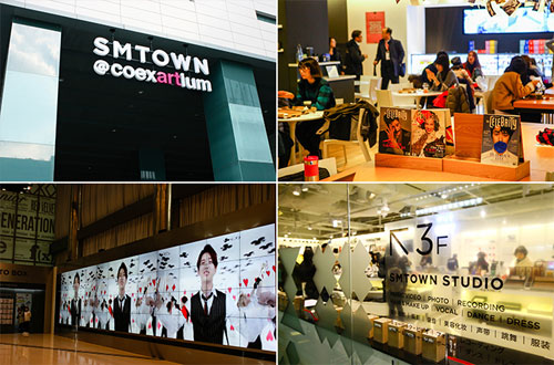 SMTOWN@COEX Artium  韩国大型购物中心