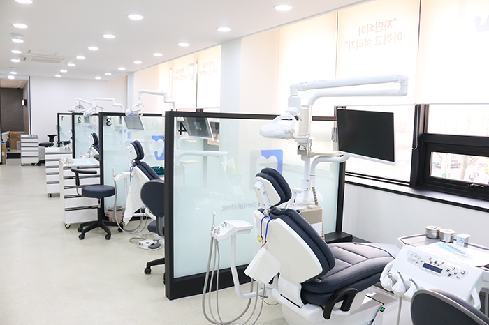 韩国woory牙科医院治疗室