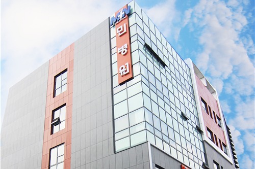 韩国民医院大楼外景