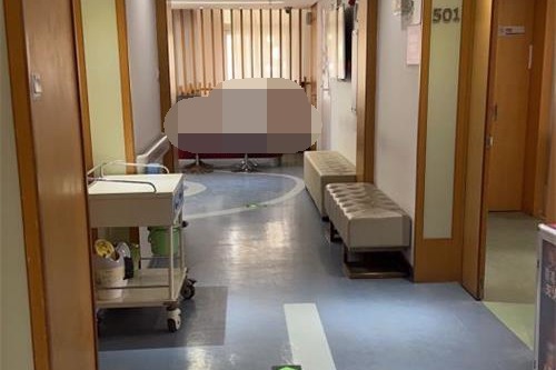 深圳美莱整形医院走廊