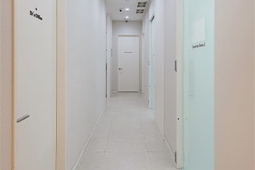 韩国喜悦整形外科走廊