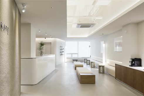 韩国弘大凯特皮肤科的大厅环境 韩国弘大凯特皮肤科的大厅环境
