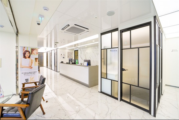 济州岛美丽皮肤科环境一角 济州岛美丽皮肤科环境一角