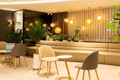 韩国朗特妇产科医院等候区