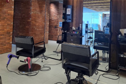 韩国junohair明洞四号店内部环境图 韩国junohair明洞四号店内部环境图