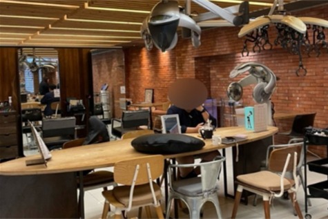 韩国junohair明洞四号店中间环境 韩国junohair明洞四号店中间环境