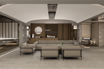 韩国可丽kleam皮肤科明洞店4楼大厅 韩国可丽kleam皮肤科明洞店4楼大厅