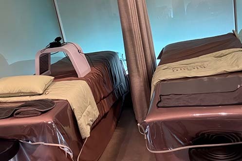 韩国可丽皮肤科弘大店护肤区图 韩国可丽皮肤科弘大店护肤区图