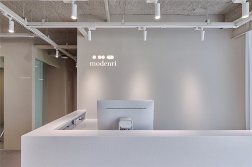 韩国摩登丽Modenri前台环境图 韩国摩登丽Modenri前台环境图