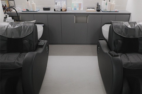 韩国宫书房洗发区环境 韩国宫书房洗发区环境