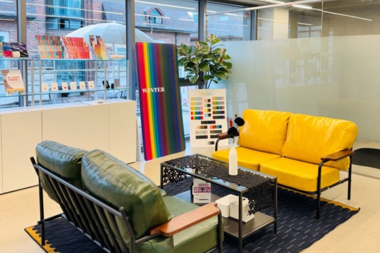 韩国Cocory 色彩江南分店休息区