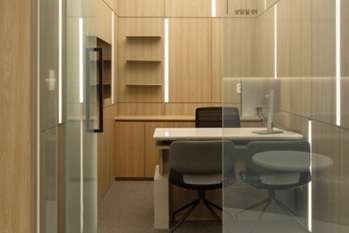 韩国greeny皮肤科医院面谈区环境