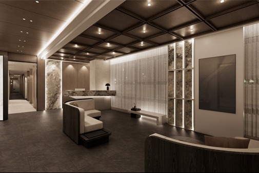 韩国仁川士罗匹皮肤科等候区