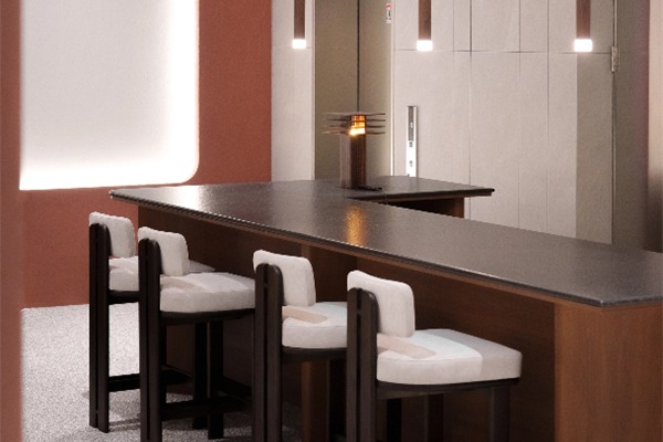 韩国清潭Sartine皮肤科等候区环境