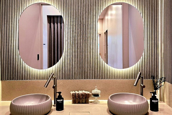 韩国aube clinic欧芙诊所洗手间