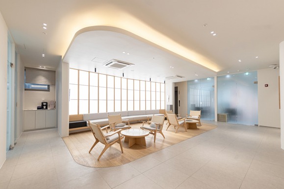 韩国本思莫佳诺毛发移植医院等待区