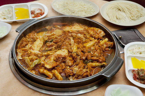 韩国铁板鸡