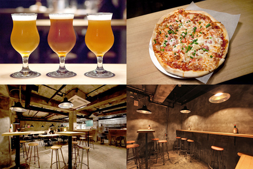 韩国“Magpie Brewing”店内环境、啤酒和披萨