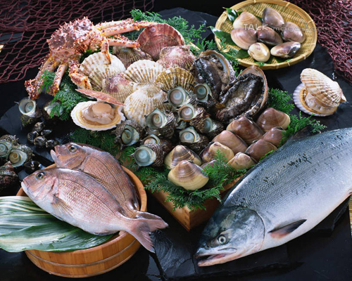 鱼类及海产品