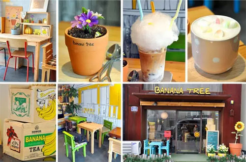 韩国特色咖啡甜品店 给你不一样的视觉体验！