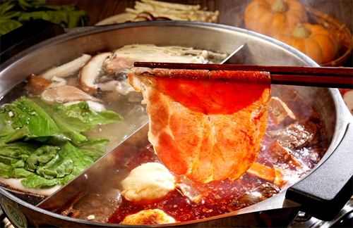 韩国海底捞(하이디라오)鸳鸯锅涮肉片