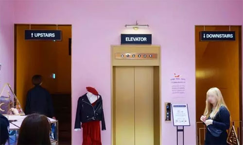 Stylenanda Pink Hotel“公主号”电梯