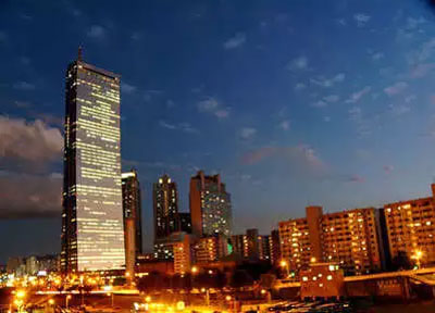 63大厦俯瞰首尔景色