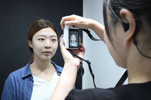 韩国首尔丽格玻尿酸隆鼻真人秀术前拍照