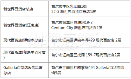 韩国购物退税窗口