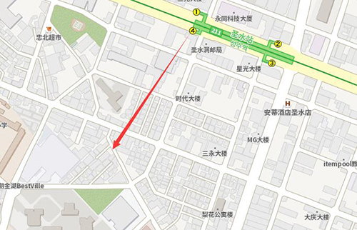 首尔圣水洞咖啡壁画街地图