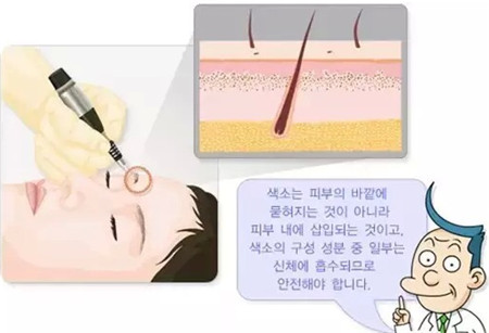 韩国半化妆纹眉示意图