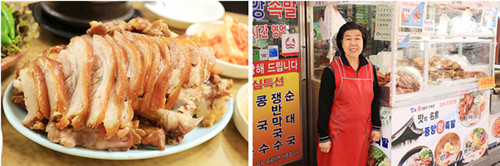 首尔旅游不可错过的美食——南大门市场“中央王猪蹄”