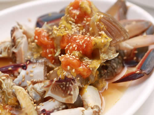 韩国咸草酱蟹