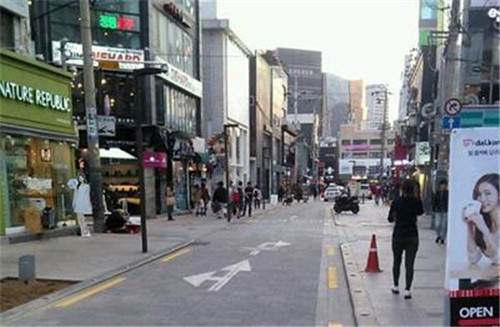 韩国狎鸥亭整形一条街